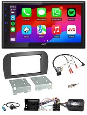 JVC Bluetooth USB Lenkrad 2DIN DAB Autoradio für Mercedes SL 2006-2011 R230