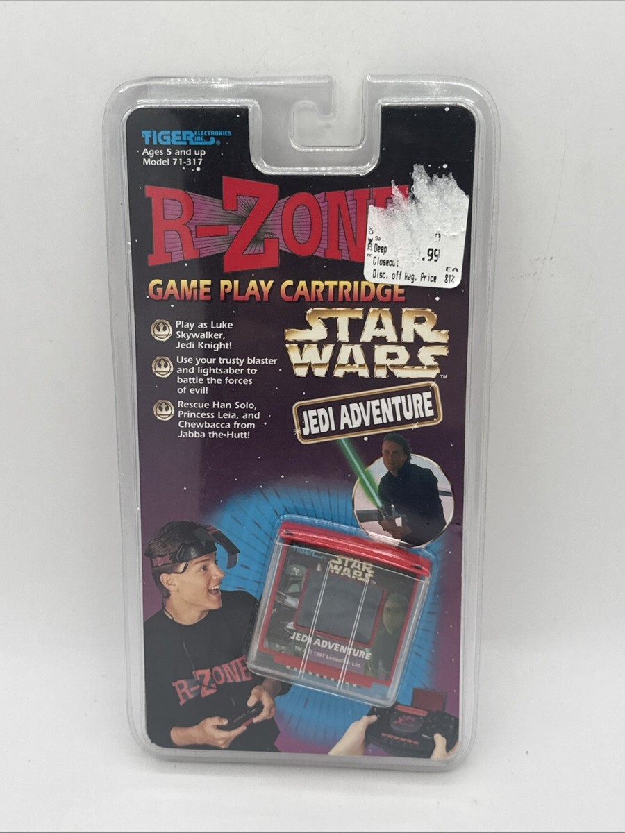 Star Wars Jedi Adventure Game Cartridge R-Zone Tiger