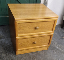 Two drawer John Lewis bedside cabinet/table. Good condition. Can deliver.
