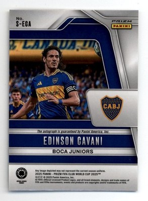 2025 Panini Prizm FIFA Club World Cup Signatures Velocity Edinson