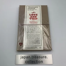 Traveler's Company. Love and Trip Red Notebook 2025 Regular Size New Japan