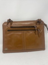 Vintage phillippe business portafolio bag leather Shoulder Used
