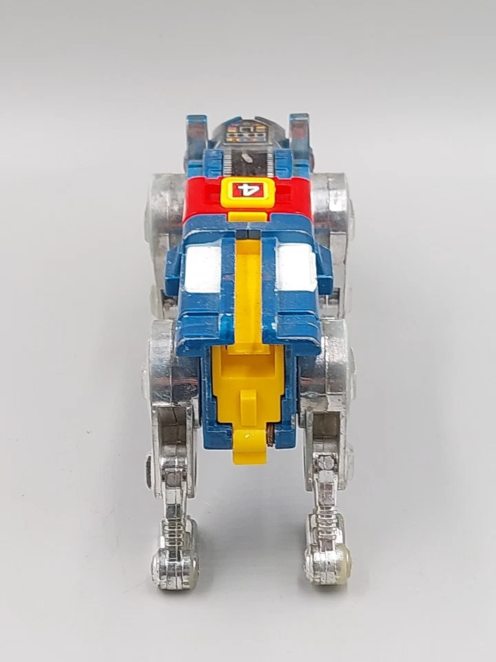 Vintage 1980s  Voltron Blue lion Die Cast Robot Toy Lionbot No Tail - Imagem 3 de 4