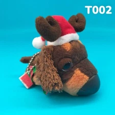 The Dog Artlist Collection Christmas Plush 3.5" Keychain Stuffed Toy Doll Japan