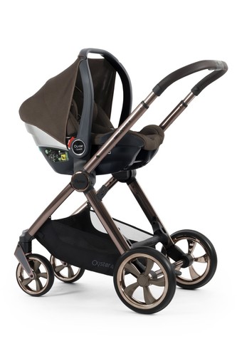 Paquete de lujo Babystyle Oyster 4 en terciopelo chocolate desde el nacimiento hasta los 22 kg - Imagen 9 de 14