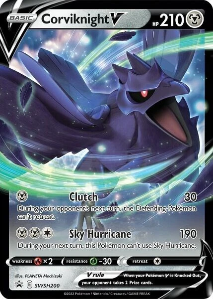 Corviknight V SWSH200 SWSH: Sword & Shield Promo Cards