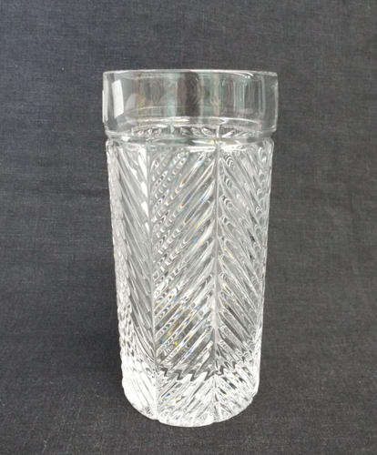 NEW Ralph Lauren Crystal HERRINGBONE Highball Glass 16 Available NWT Stickers - Picture 2 of 13