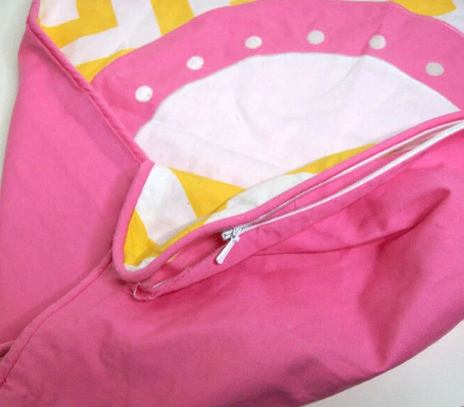 Pottery Barn подростковый розовый желтый круг точка диван выбрасывание наволочка 18» - Изображение 4 из 4