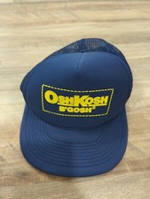 Vintage OSHKOSH B'GOSH Blue Snapback Hat Cap Trucker