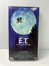 E.T. The Extra Terrestrial VHS, 1988 Green Flap MCA Home Video -