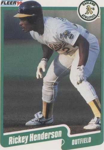 Rickey Henderson + Lou Brock 2022 Topps Dynamic Duals Red 