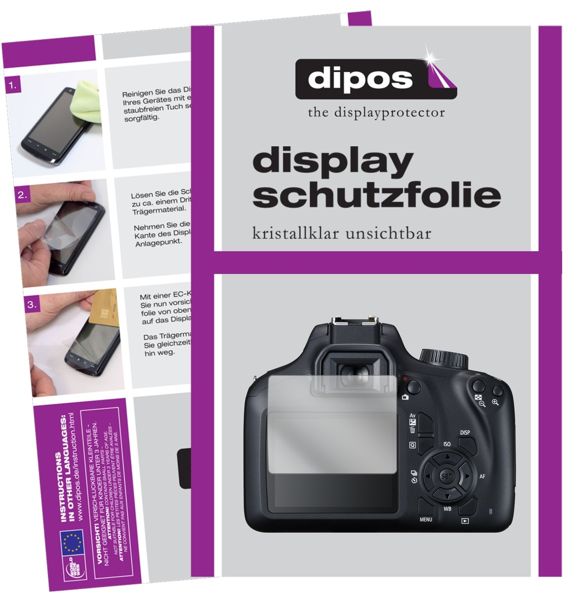 Dipos 6x Matte Schutzfolie Für Canon Powershot G9 X – Antireflex Displayschutz, 3H Kratzfest, Made In Germany