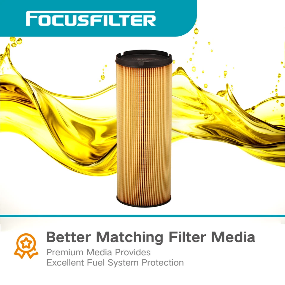 2PCS K37-1022 WF10518 Fuel Filter For 19 Kenworth Peterbilt 579 W900 W990 - Image 2 of 4