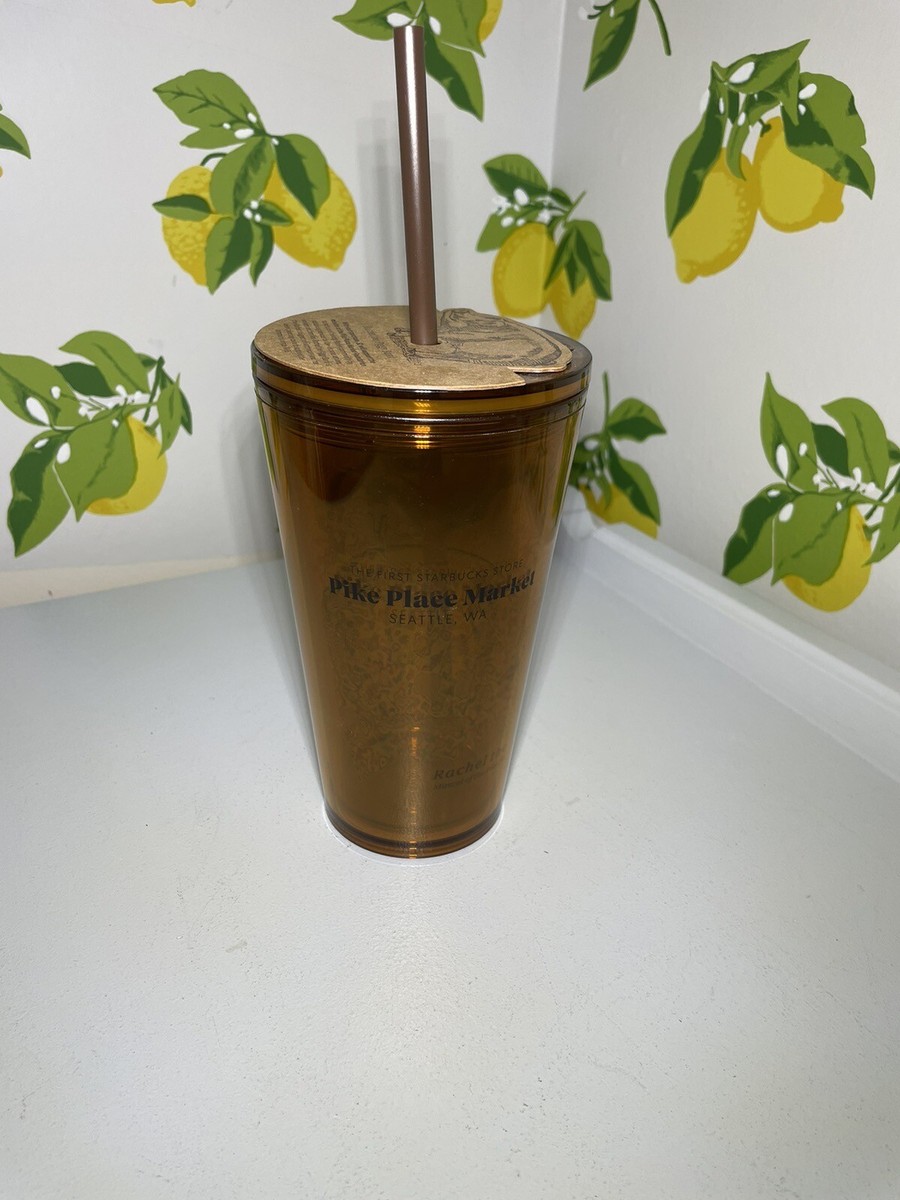 Starbucks 2020 Pike Place Amber Rachel the Piggy Bank 16oz Cold