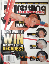 JOHN CENA wrestling illustrated RIC FLAIR kerry von erich HULK HOGAN kurt angle