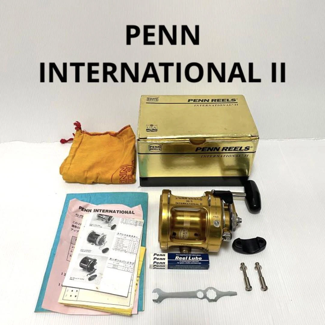 PENN INTERNATIONAL Ⅱ 16S fishing reel Operation confirmed Used | eBay
