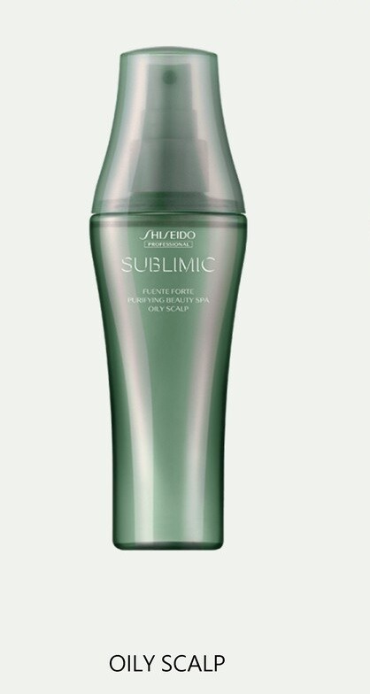 Shiseido Sublimic Fuente Forte Beautifying Beauty SPA Oily Scalp