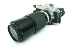 Nikon Nikkormat FT 35mm SLR Film Camera Body  Nikkor-C 80-200 1: 4.5 Zoom Lens