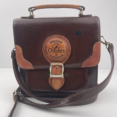 Ottobre Ladies Brown Faux Leather Handbag Medium Size