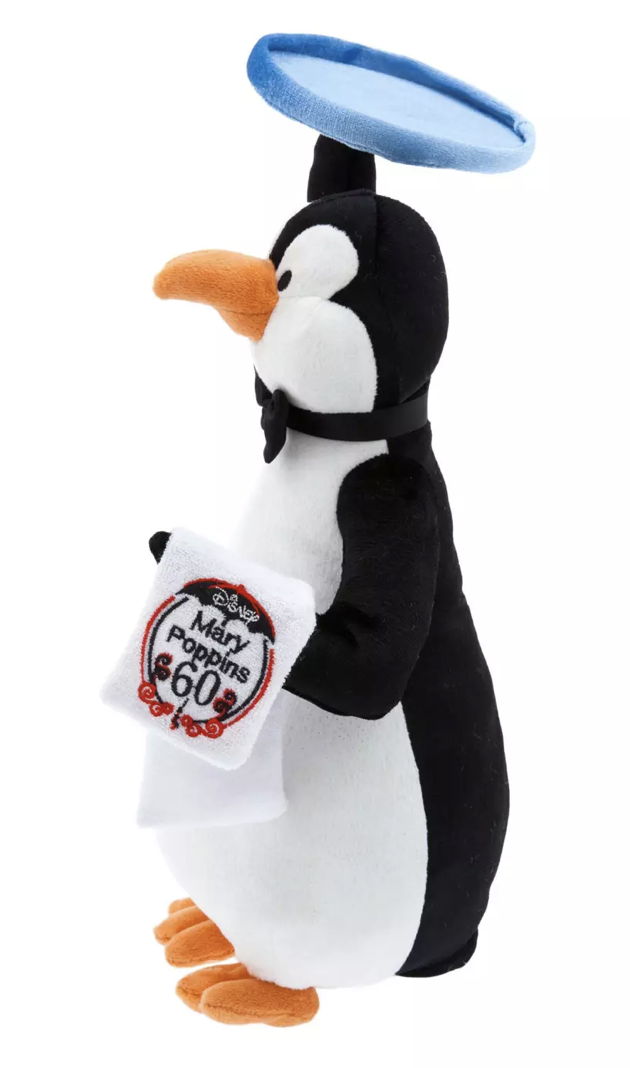 Disney Parks Penguin Waiter Plush Mary Poppins 60th D23 Fan