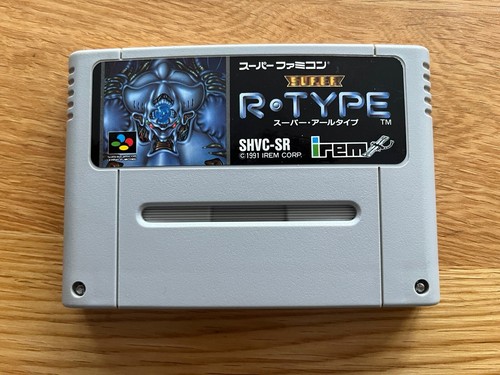 Super R-Type Japan Super Famicom Super Nintendo SNES SFC Rtype Cart & Manual! - Picture 7 of 17