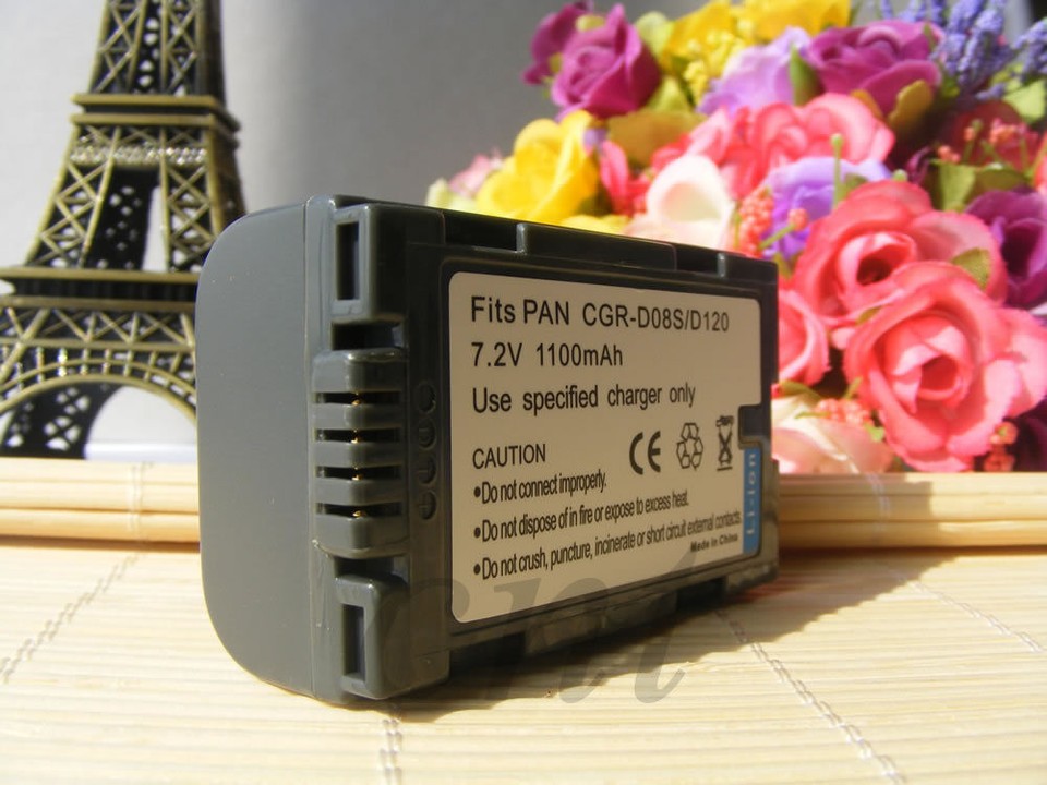 Batteria Compatibile CGR-S602A/1B Per Panasonic | 7,2V 1700mAh Li-Ion | Sostitutiva Ideale Per Videocamera - 2