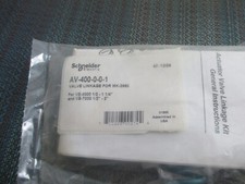Schneider Electric AV-400-0-0-1 Valve Likage For MK-2690 NEW!