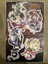 2016 Idea Factory Trillion God of Destruction Sticker Package Looks Unopened