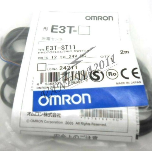 New 1PC Omron E3T-ST11 12-24VDC E3TST11 Light Barrier Switch Sensor- - Picture 6 of 9