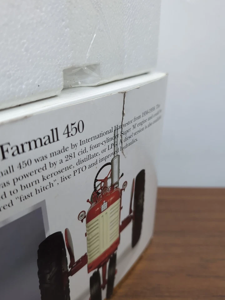 1/16 Ertl 1956 Farmall 450 Tractor 50th Anniversary Edition Precision - Image 4 of 4