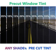 PreCut All Sides + Rear Window Film Any Tint Shade % For All BMW 5 series Glass