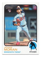 2022 JOVANI MORAN TOPPS HERITAGE HIGH NUMBER 697 ROOKIE