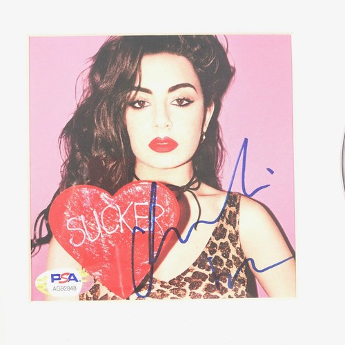 Charli XCX signed Album CD Cover Framed PSA/DNA Autographed Sucker - Picture 2 of 4