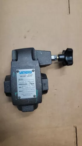VICKERS RELIEF VALVE 590540 b125 model ct 06 f 50 pressure range 1500min 3000max