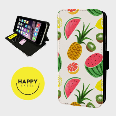 WATERMELON PINEAPPLE FRUIT - Kunstleder Flip Handyhülle - iPhone/Samsung