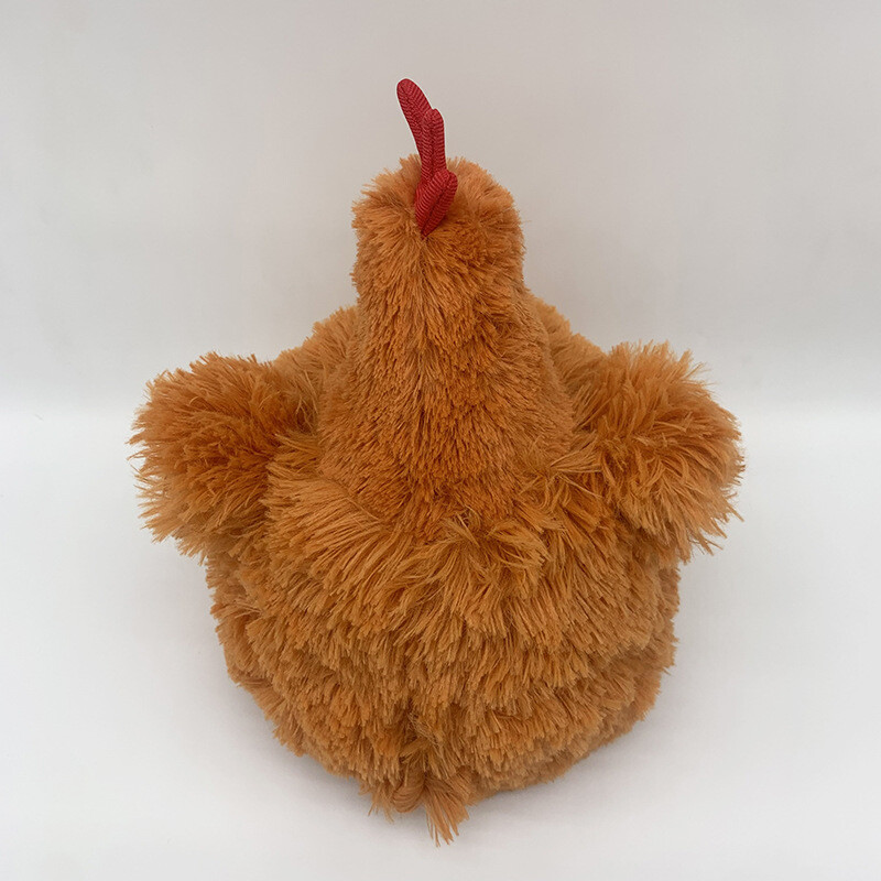 RNXSIB Huhn Kuscheltier 25 Cm - Weiches Plüsch Huhn Für Kinder Ab 3 Jahren