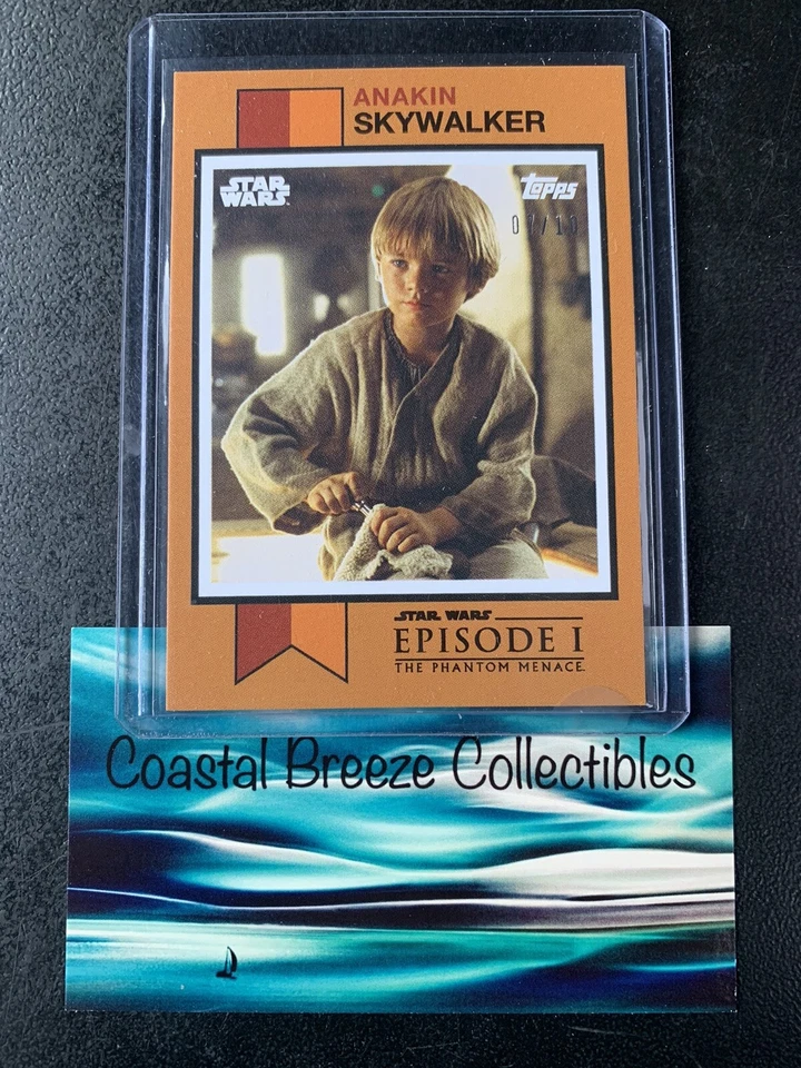 2024 Topps Star Wars Throwback Thursday SKYWALKER TBT BRONZE Variation 7/10 - Image 3 of 3