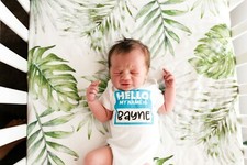 Baby Name Announcement Outfit Infant Newborn Coming Home Outfit Baby Shower Gift