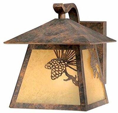 Vaxcel One Light Outdoor Wall Light OW50573OA One Light Outdoor Wall Light