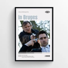 In Bruges Movie Poster Print, Wall Art - Unframed