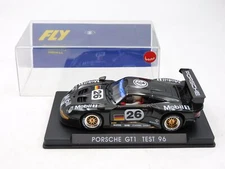 Fly Porsche GT1 #26 Test 1996 Carbon Slot Car Model 1:32 Ref. A32 MIB
