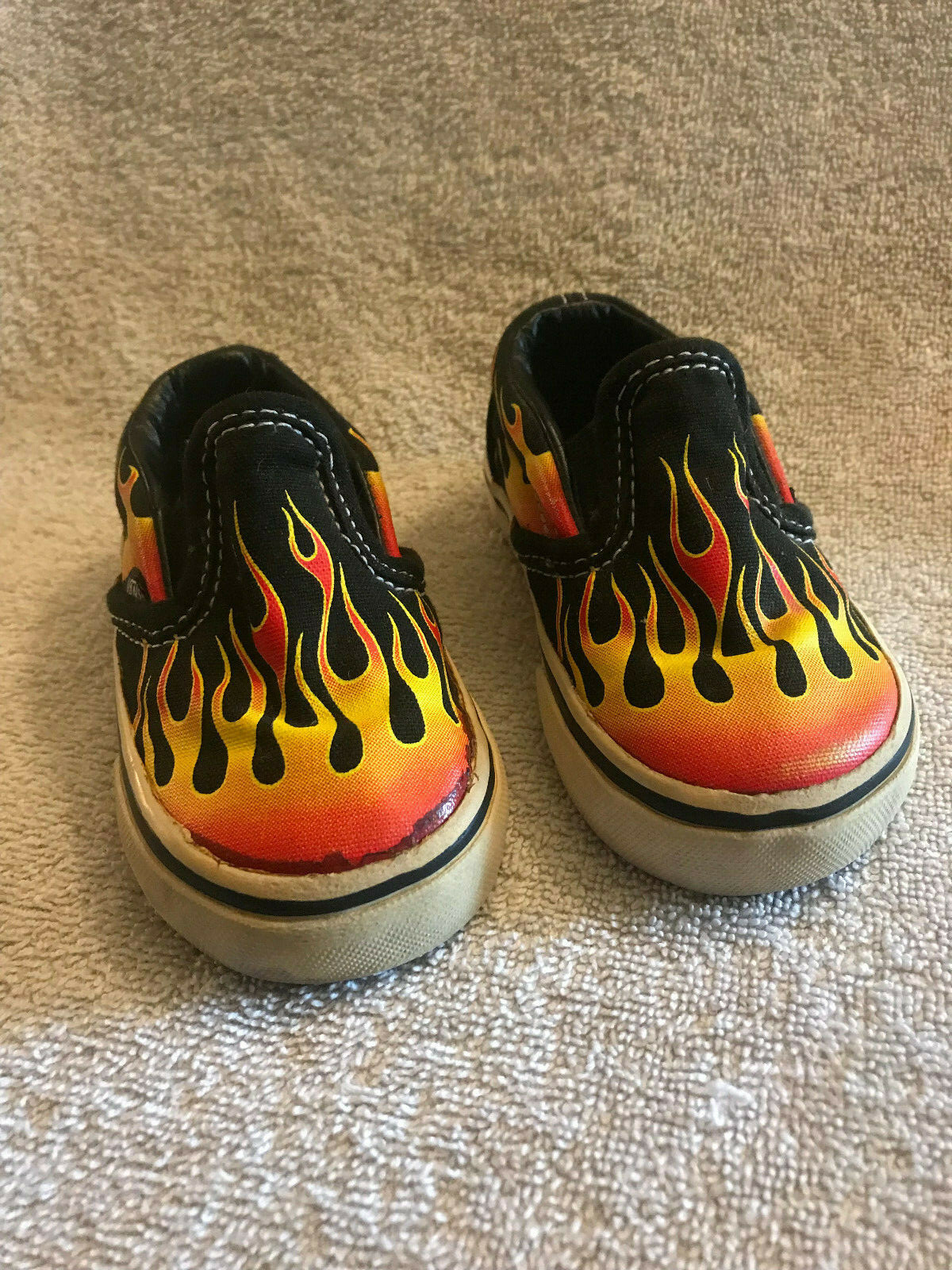 vans size 4 slip ons