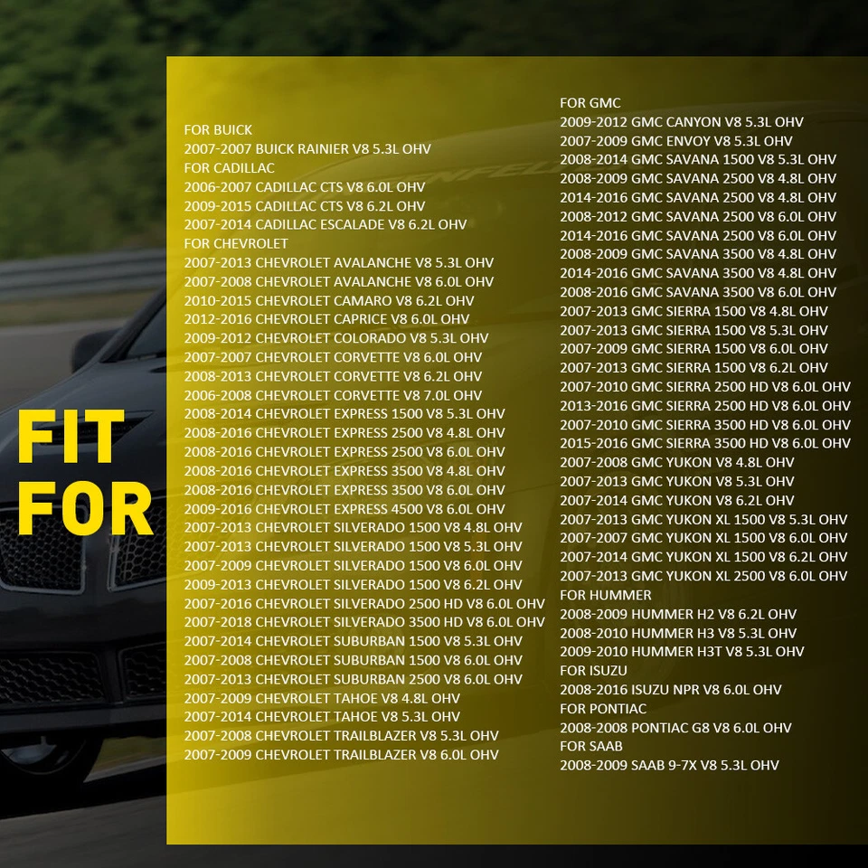 Sensor de posición del árbol de levas y cigüeñal para Chevy Silverado 1500/GMC 5,3 L 6,0 L 4,8 Foto 3 de 4