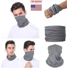 5PCS Face Cover Neck Gaiter Mask Dust Protection Scarf Bandana Balaclava Unisex