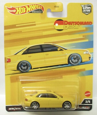 2022 HOT WHEELS CAR CULTURE DEUTSCHLAND AUDI S4 QUATTRO 2/5 REAL RIDERS 