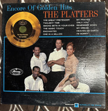 The Platters-Encore Of Golden Hits-1965 Mono LP Reissue-Mercury MG 2047, VG/VG