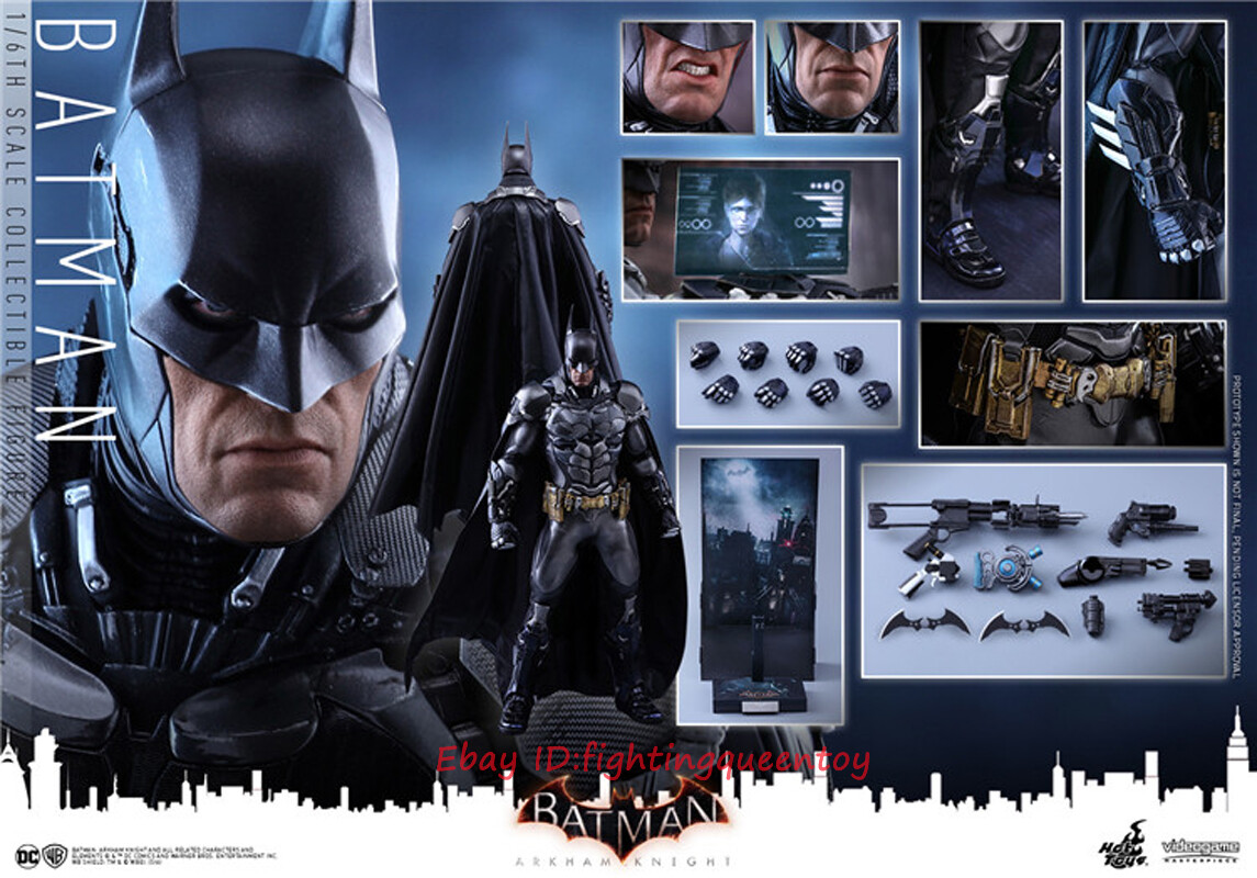 HOTTOYS VGM26 Batman Arkham Knight 1/6 Batman Figure INSTOCK | eBay