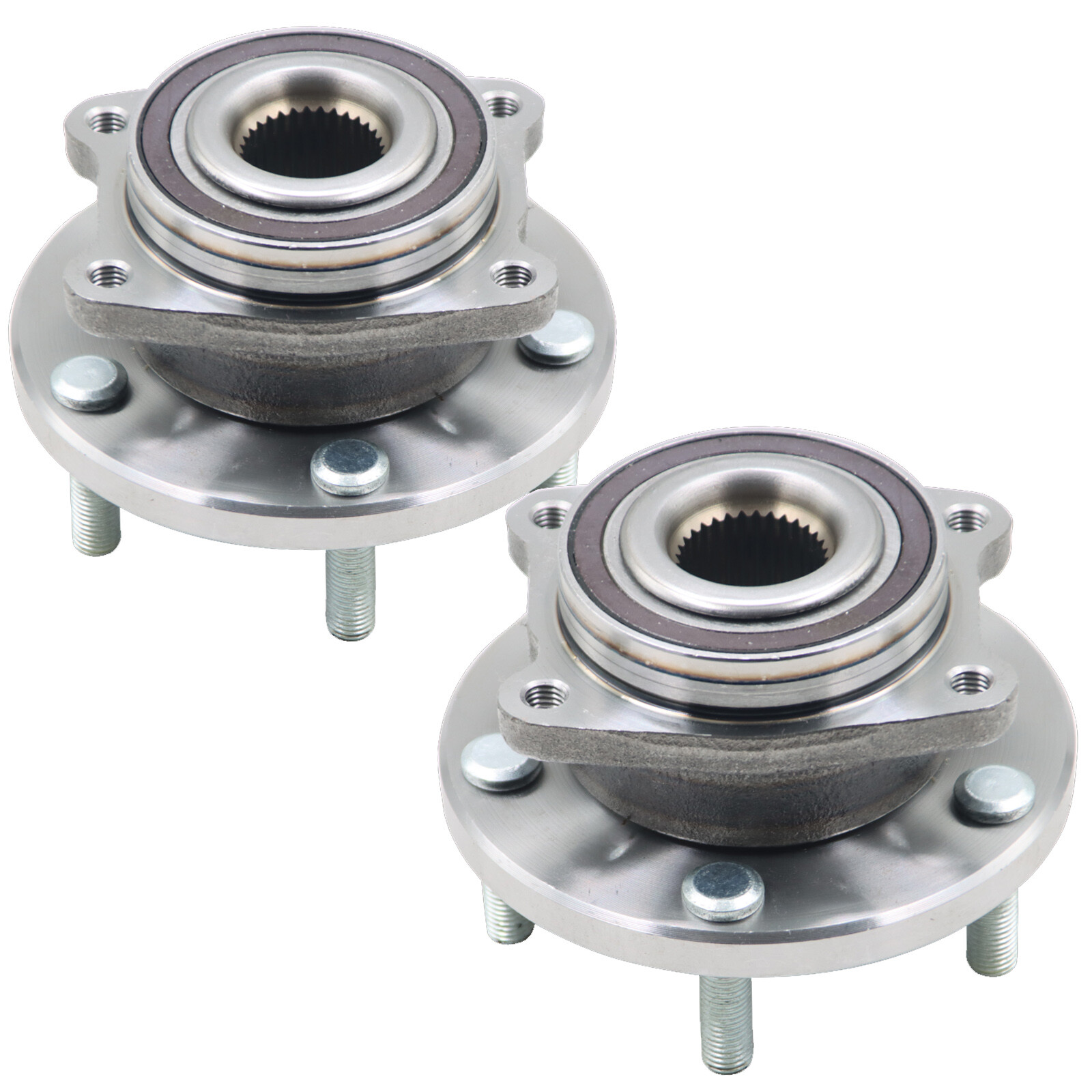 2x Front Wheel Hub Bearing For 08-14 Dodge Avenger 07-10 Chrysler Sebring 513263