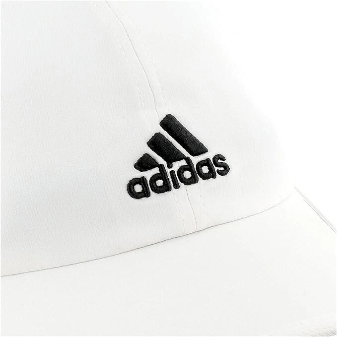 ¡NUEVO! Adidas Para Hombre Adizero II Ajustable Golf/Tenis Sombrero/Gorra-Blanco/Negro Foto 2 de 2
