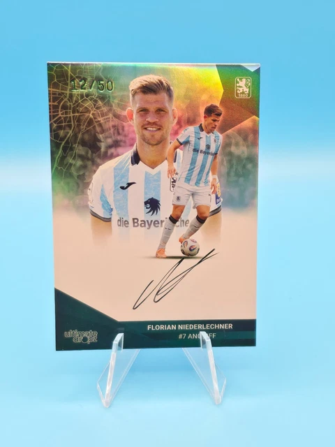 Ultimate Dropz 1860 München - Florian Niederlechner Auto On Card /50